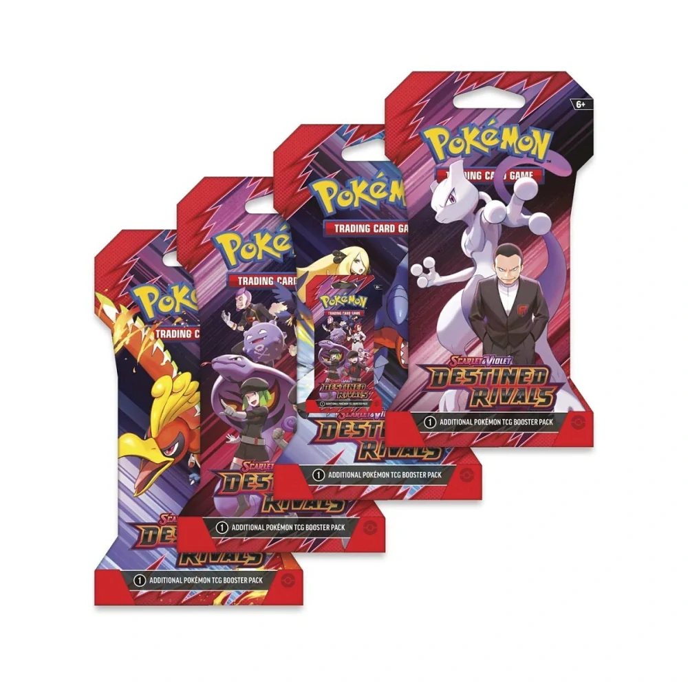 Pokémon TCG Scarlet & Violet-Destined Rivals Sleeved Booster Pack (10 Cards)