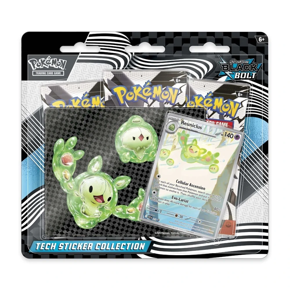 Pokémon TCG Scarlet & Violet-Black Bolt Tech Sticker Collection