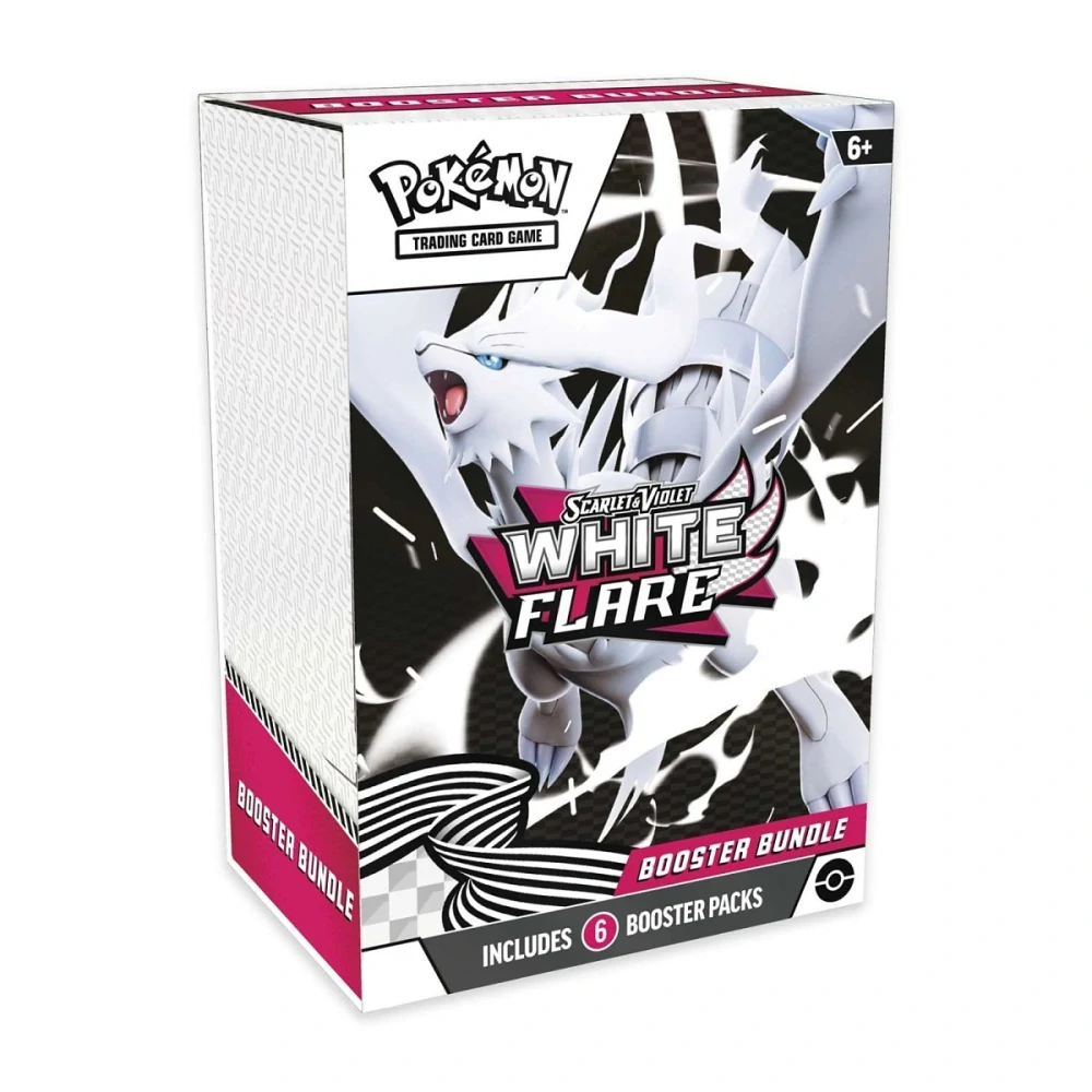 Pokémon TCG Scarlet & Violet-White Flare Booster Bundle (6 Packs)