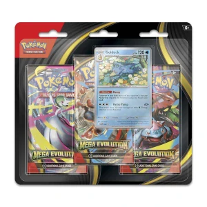 Pokémon TCG Mega Evolution 3 Booster Packs & Golduck Promo Card