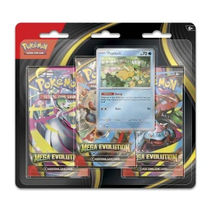 Pokémon TCG Mega Evolution 3 Booster Packs & Psyduck Promo Card