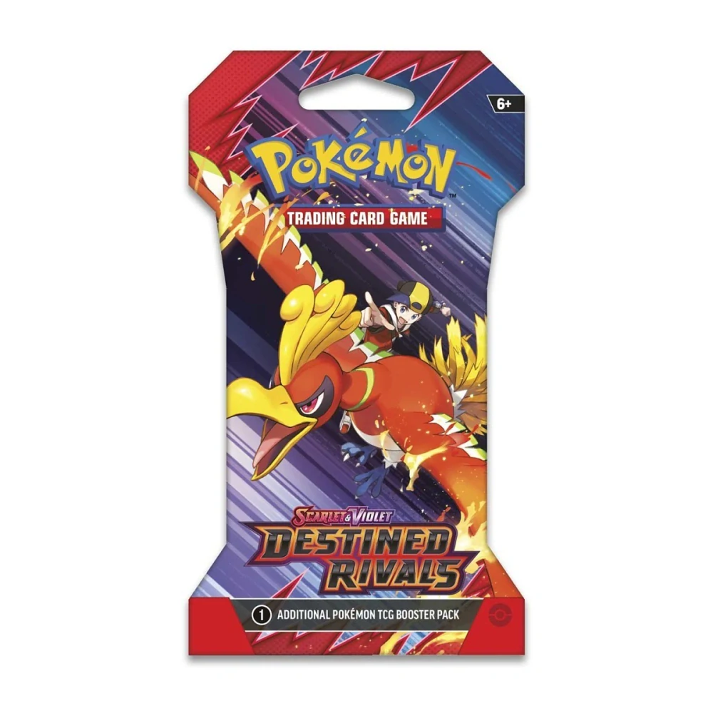 Pokémon TCG Scarlet & Violet-Destined Rivals Sleeved Booster Pack (10 Cards)
