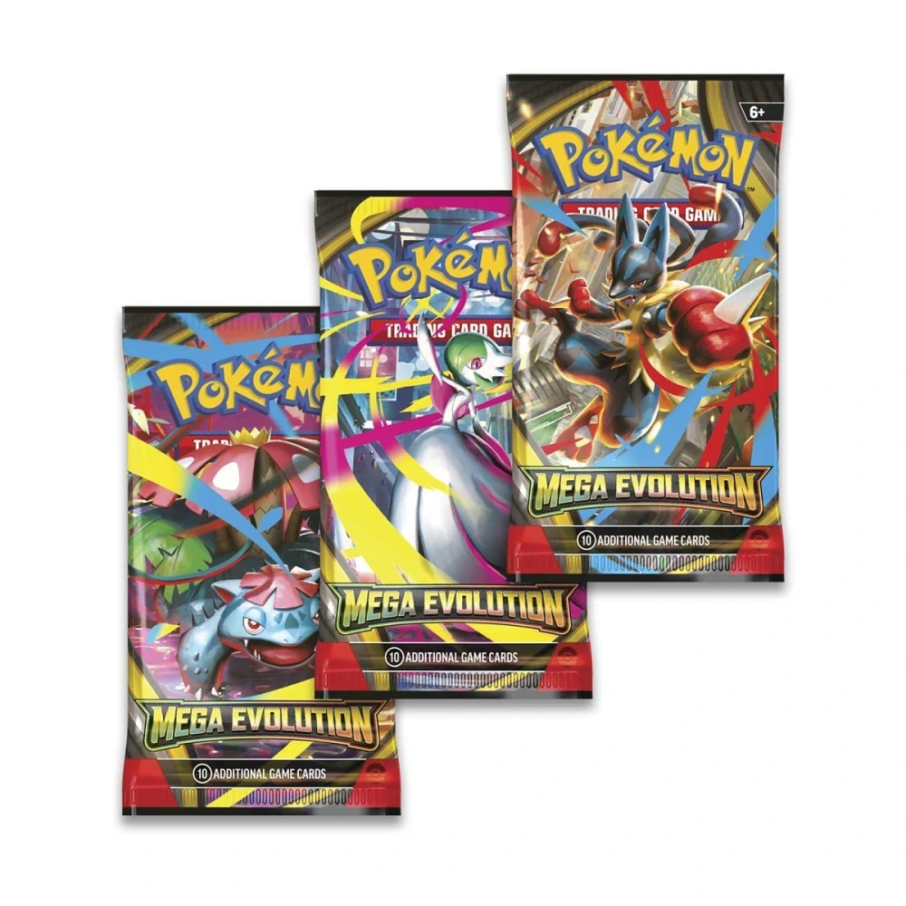 Pokémon TCG Mega Evolution 3 Booster Packs & Psyduck Promo Card