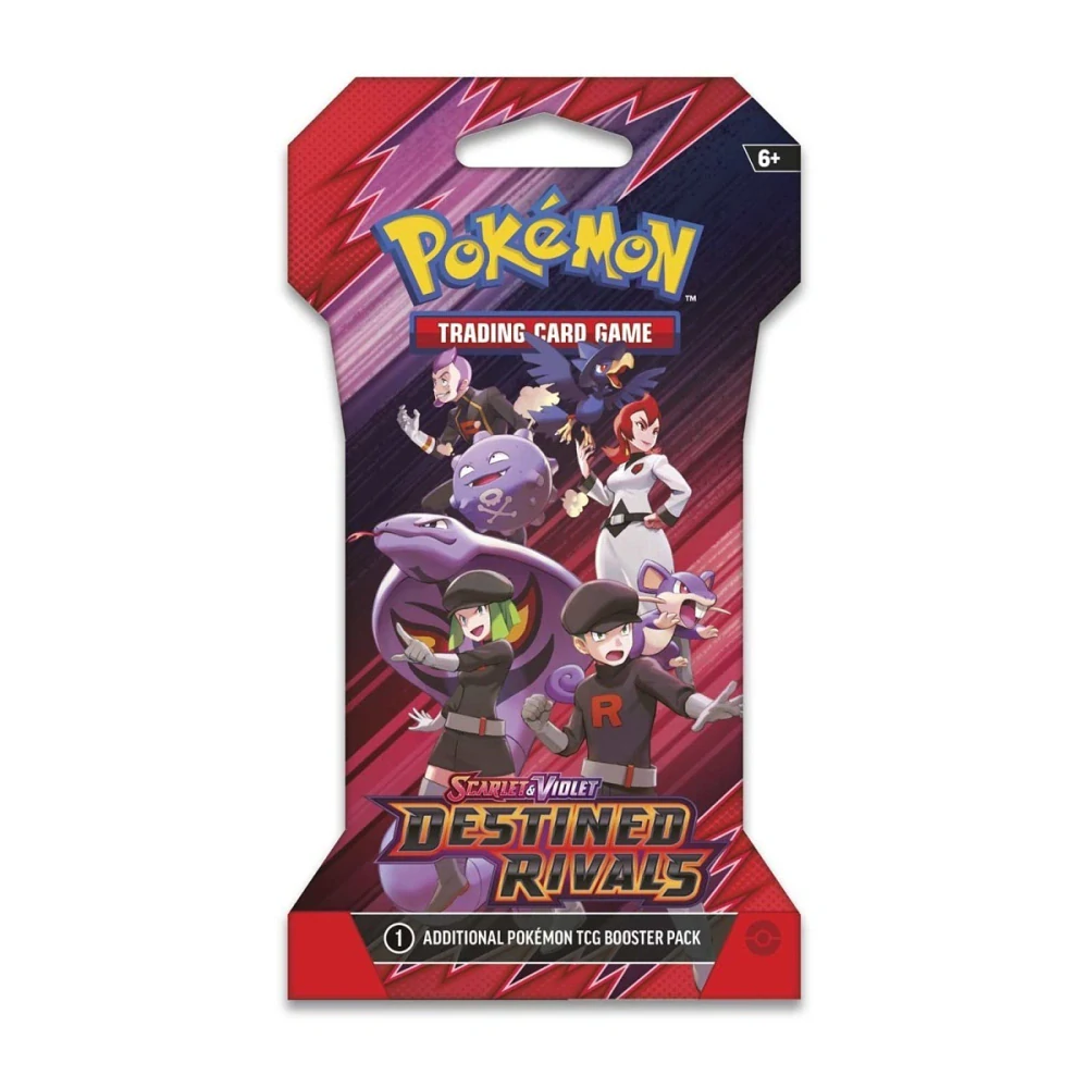 Pokémon TCG Scarlet & Violet-Destined Rivals Sleeved Booster Pack (10 Cards)