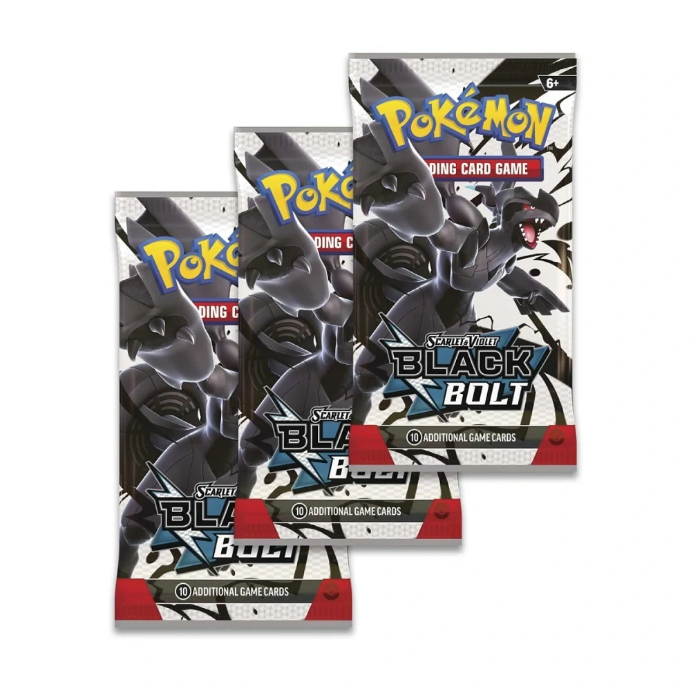 Pokémon TCG Scarlet & Violet-Black Bolt Tech Sticker Collection