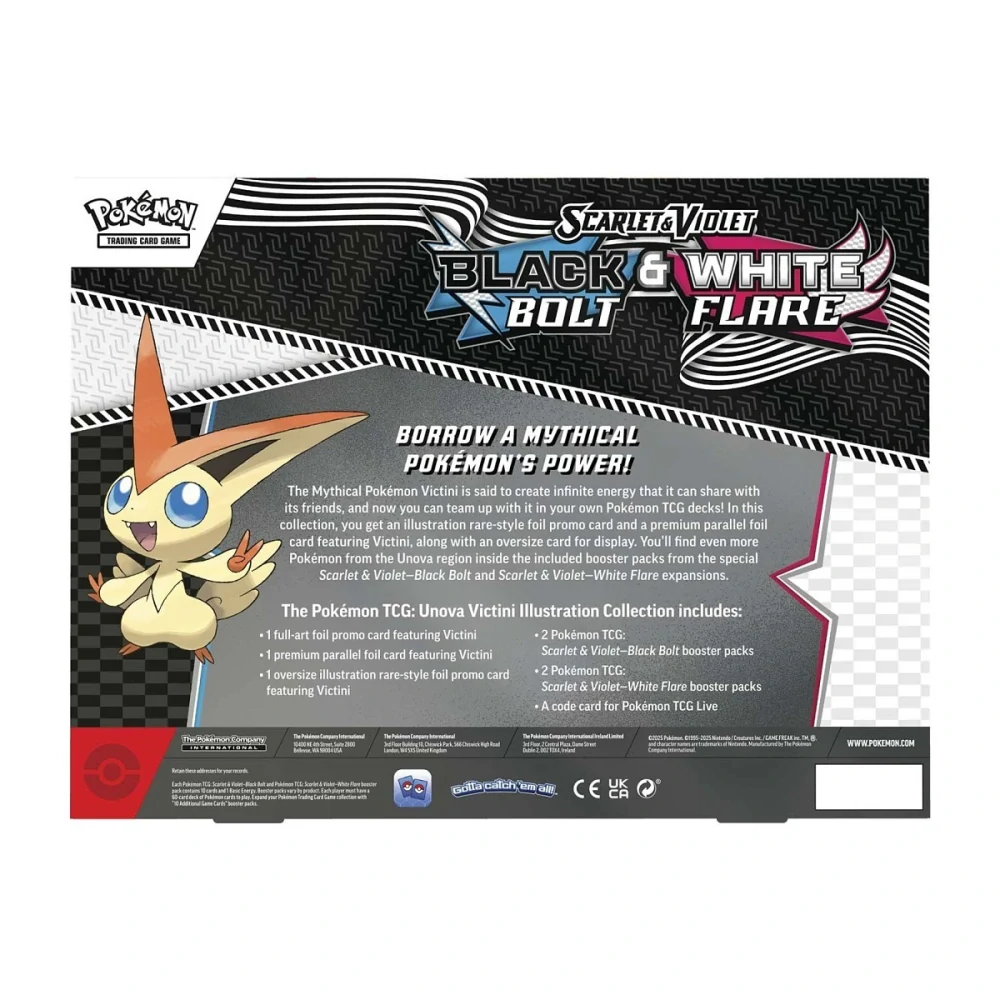 Pokémon TCG Unova Victini Illustration Collection