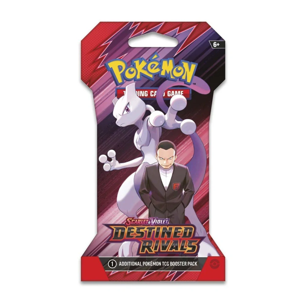 Pokémon TCG Scarlet & Violet-Destined Rivals Sleeved Booster Pack (10 Cards)