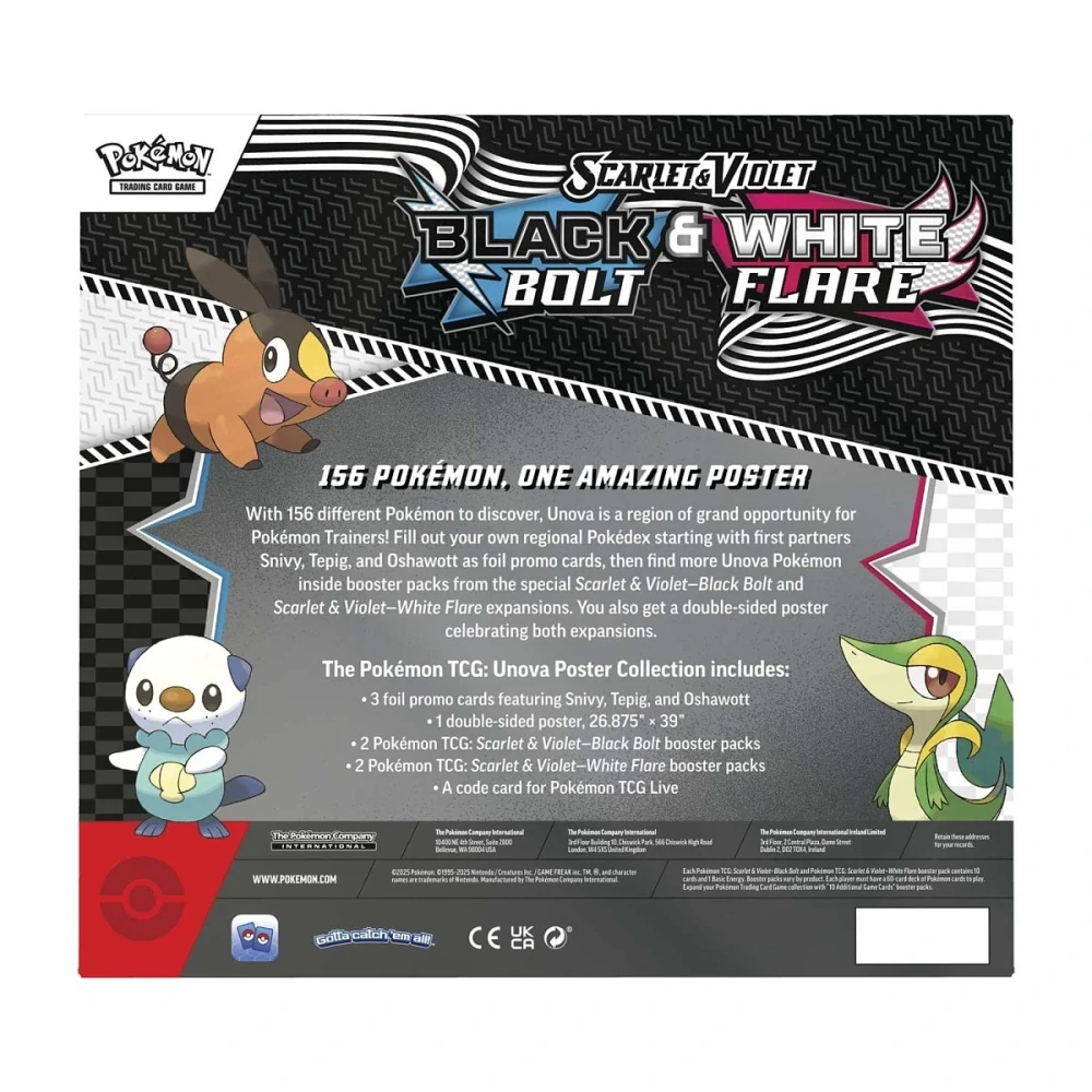 Pokémon TCG Unova Poster Collection