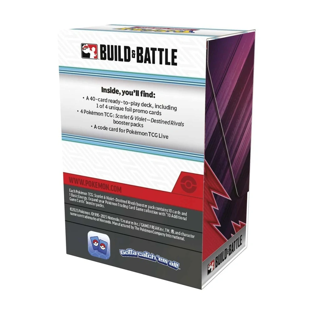 PokĂ©mon TCG Scarlet & Violet-Destined Rivals Build & Battle Box