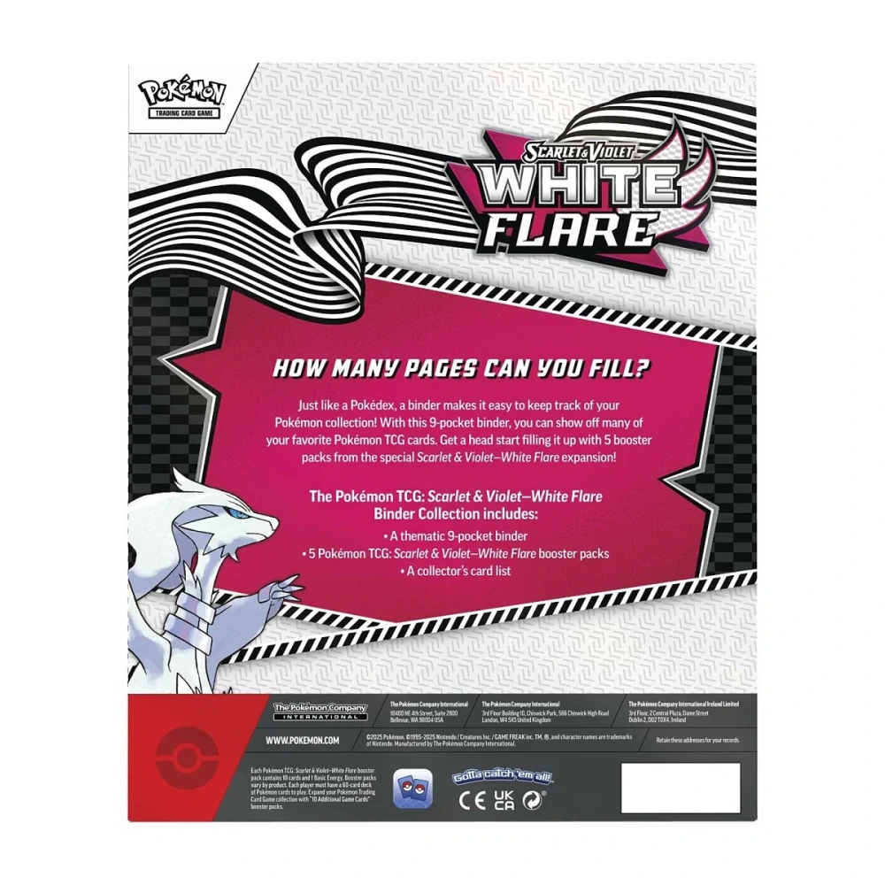 PokĂ©mon TCG Scarlet & Violet-White Flare Binder Collection